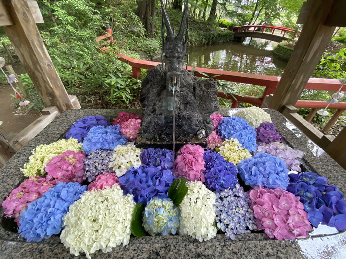 花手水