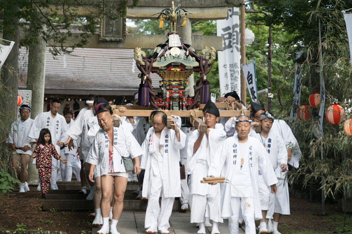 例大祭①の写真