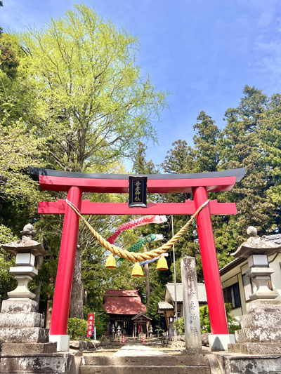 我妻神社鳥居