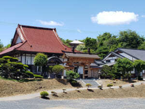 長徳寺の境内
