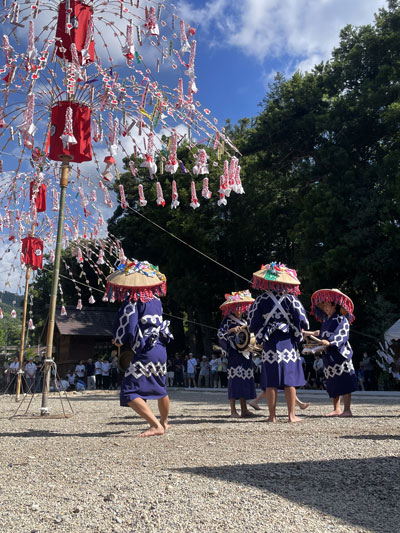 切明神事の写真