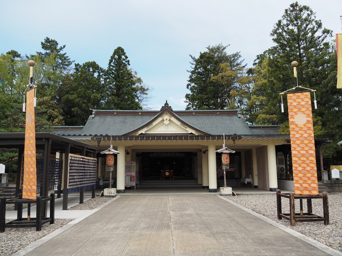 福井県護国神社の外観