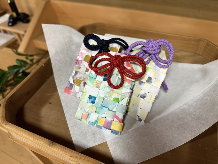 子どもたちが作った保多織の御守り
