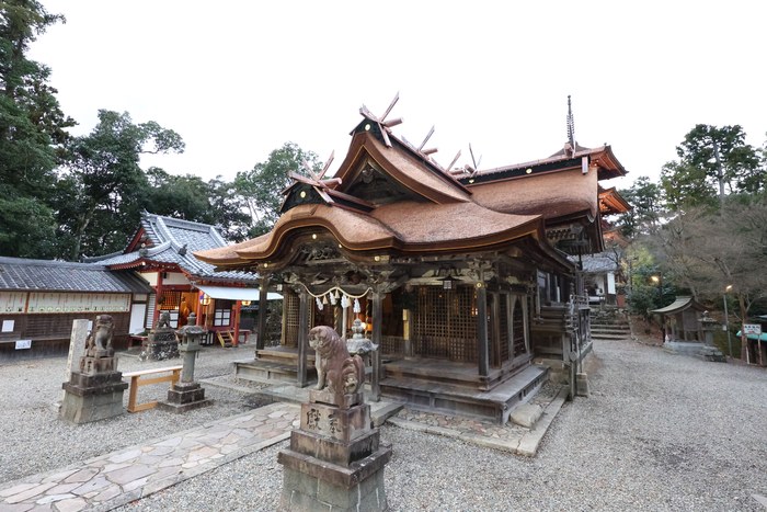 柏原八幡宮の外観