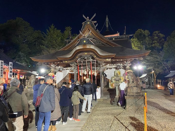 柏原八幡宮の厄除大祭