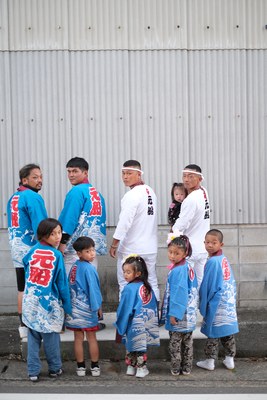 秋季例大祭の賑わい