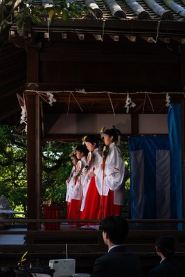 浦安の舞の奉納