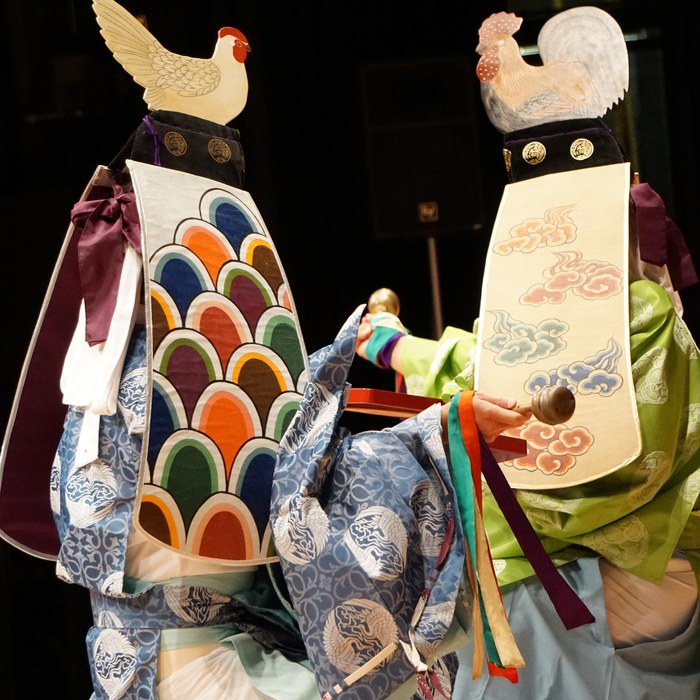松前神楽の様子