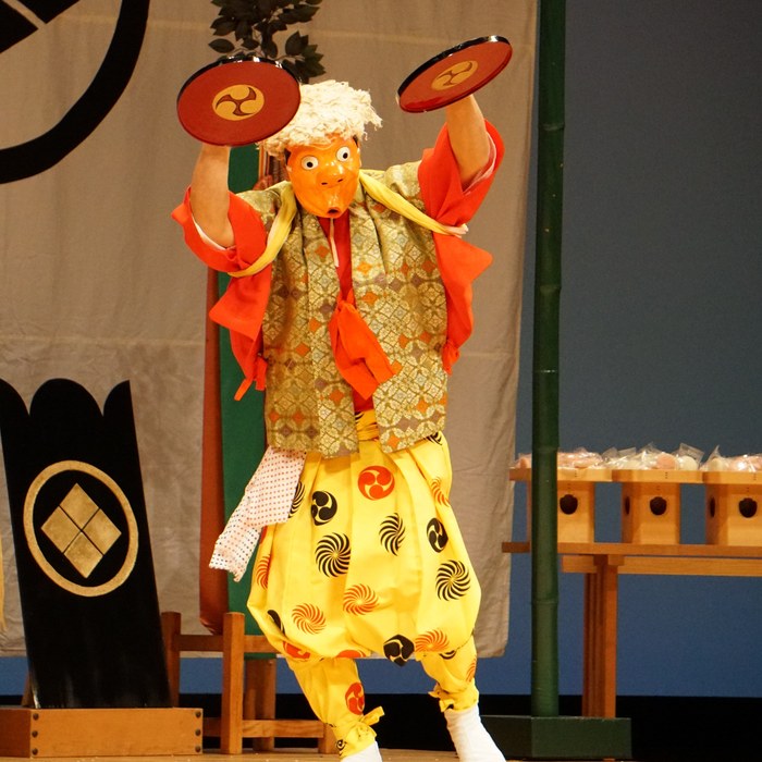 松前神楽の様子
