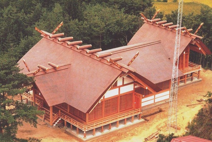 御嶽山御嶽神明社 社殿