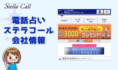電話占いステラコール 会社情報