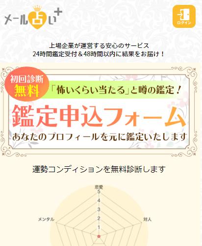 メール占いプラス
