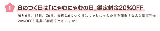 電話占いロバミミ 6の付く日は「にゃむにゃむの日」