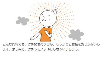 電話占いロバミミ 愚痴を聞いてもらってストレス解消