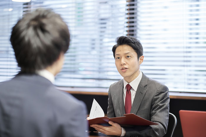 伝えたい「自信を持つこと」。
面談は直接対面を大切に。