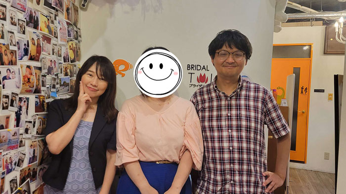 会員様と③の写真