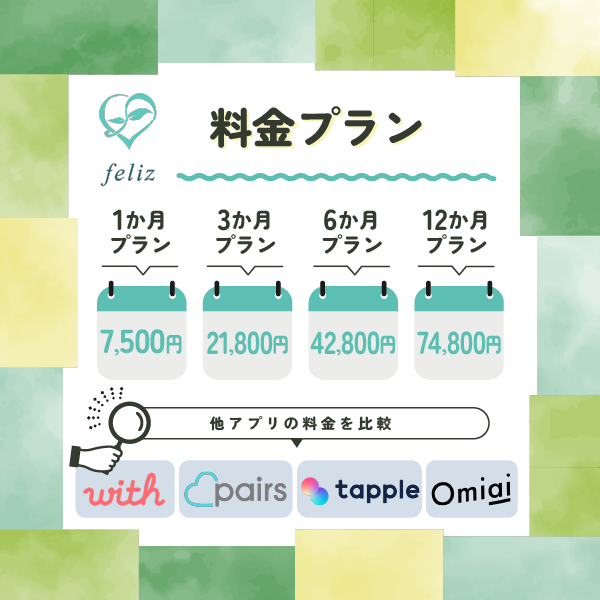 feliz（フェリース）の料金プラン