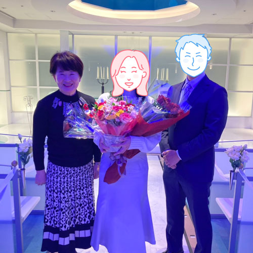 会員様と③の写真