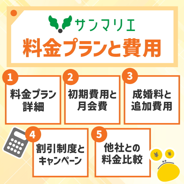 サンマリエの料金プランと費用