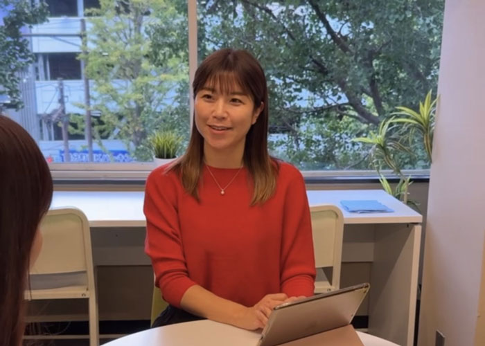 カウンセリングの様子の写真