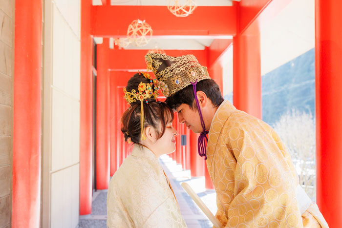 わくや金色天平婚①の写真