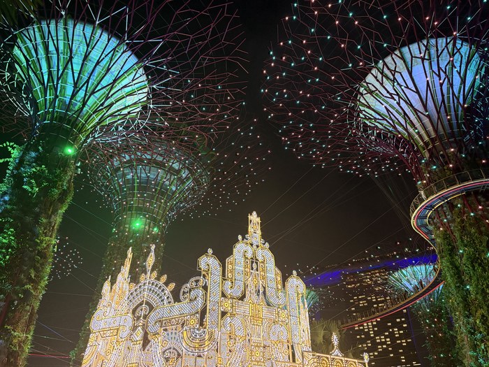 シンガポールのお祭りの様子