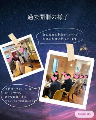 婚活パーティーの様子