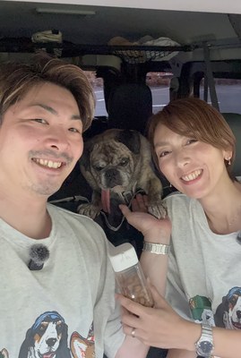 ご夫婦での車旅の様子