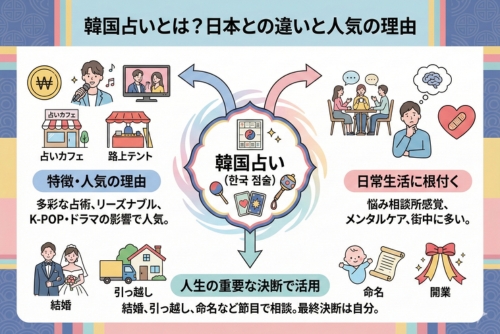 韓国占いとは？日本との違いと人気の理由